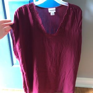 Liz Claiborne oversized dress blouse